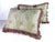 2020s Vintage Brunschwig & Fils Tasseled Silk Brocade Pillows/Pair For Sale - Image 5 of 9