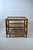 Vintage Bamboo and Smoked Glass Three-Tier Side Table, 1970s For Sale - Image 9 of 11