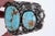Late 20th Century Late 20th Century Huge Navajo Sterling and Turquoise cuff by Augustine Largo For Sale - Image 5 of 8