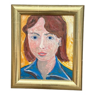 Harry Ericsaw, Annemarie, 1978, Oil on Canvas, Framed For Sale