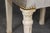 Off-white Set of 10 Maison Jansen Balloon Back Paint Decorated Distressed Dining Chairs For Sale - Image 8 of 18