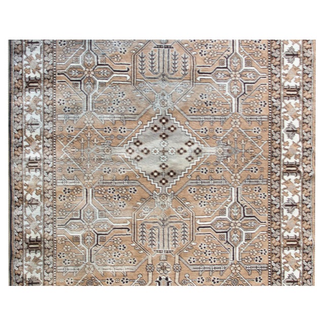 Vintage Bakhtiari Rug For Sale In Chicago - Image 6 of 14