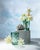 French Country ARTEL Lily of the Valley Tumbler in Sage, Set of 6 For Sale - Image 3 of 4