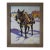 Mark Daniels Pack Burro With Firewood "Winter Work," Original Southwestern Oil Painting For Sale