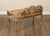 Late 20th Century Italian Rococo Style Antiqued Window Bench For Sale - Image 15 of 18