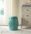 Modern Harold Garden Stool in Light Blue For Sale - Image 3 of 4
