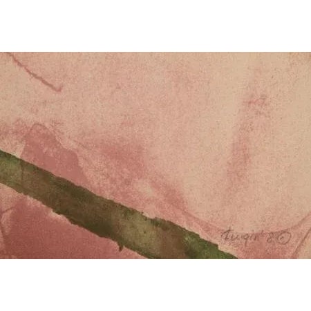 Artist: Michael Knigin, American (1942 - 2011) Title: Placid Way Year: 1980 Medium: Lithograph, signed and numbered in...