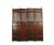This set antique Chinese screen door panels showcase hand made intricately designed lattice patterns of Chinese symbol for...