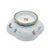 Chinese Export Porcelain Canton Famille Jeune Footed Dish, Ca. 1870 For Sale - Image 9 of 13