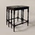 Victorian English Dyed and Carved Walnut Nesting Tables with Ivy Borders and Stag Emblem, 1890s, Set of 2 For Sale - Image 4 of 16