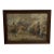 Vintage Framed the Abduction of Pocahontas Print After j.l.g. Ferris, Historical Colonial Wall Art. For Sale