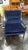 Vintage 1970s Chrome Blue Velvet Lounge Chair in the Style of Cy Mann Milo Baughman For Sale In Los Angeles - Image 6 of 10