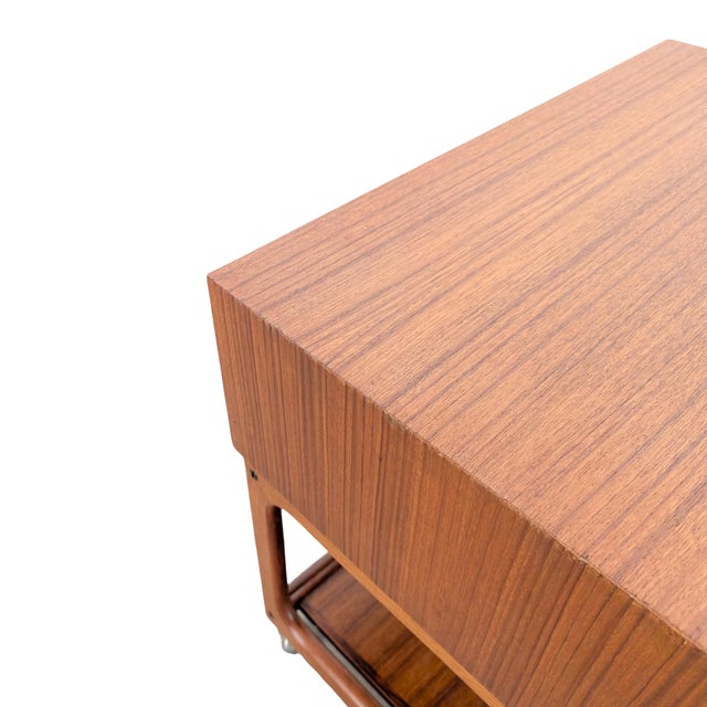 Mid-Century Side Table by Erik Brouer for Brouer Mobelfabrik, 1960s For Sale - Image 9 of 10