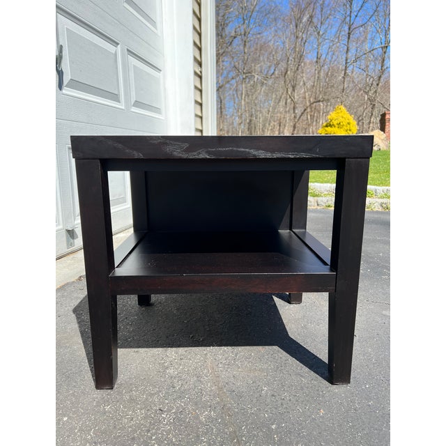 Dark Brown Maple Coffee Table Chairish