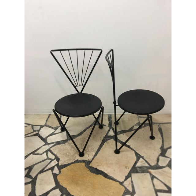 1980s Vintage Bonaldo Chairs by Jochen Hoffmann, Set of 4 For Sale - Image 5 of 9