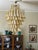 Contemporary Honey Colored Murano Chandelier For Sale - Image 3 of 10