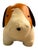 Late 20th Century Late 20th Century Dog Footstool Kid's Chair Ottoman 41" Large Oversized Beagle Faux Leather Cool Decor For Sale - Image 5 of 12