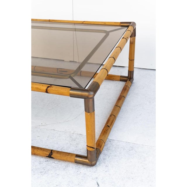 1970s Bamboo Lounge/Coffee Table, 1970s For Sale - Image 5 of 6