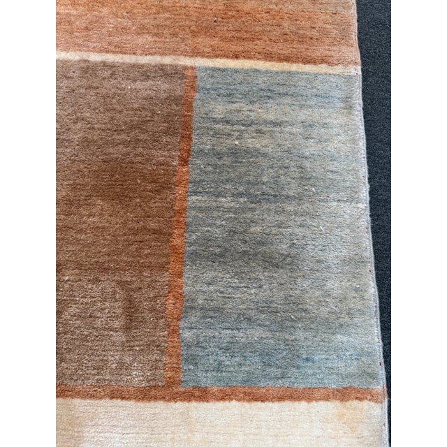 6ft 1in × 9ft 4in Post Modern Geometric Area Rug For Sale - Image 12 of 12
