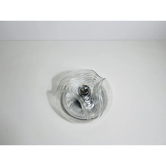 Glass Flush Mount by Koch & Lowy for Peill and Putzler, 1960s For Sale - Image 11 of 12