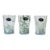 Murano Style Italian Art Glass Tumblers-Set of 3 For Sale