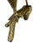 Brass Vintage Brass Perched Eagle For Sale - Image 8 of 10