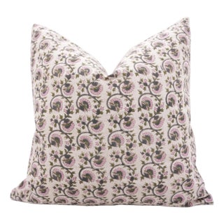 Home Decor, Throw Pillows, Pillow Covers, Bedroom Decor, Decorative Pillows, Farmhouse Fecor, Block Print Size-22x22- Gulnaaz For Sale