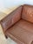 Damgaardens Møbler Brown Leather Loveseat Danish Mid-Century Modern 1970s For Sale - Image 13 of 13