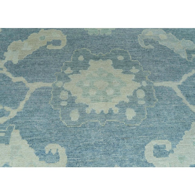 Turkish Turkish Oushak Rug 10'2" x 14'3" #19347 For Sale - Image 3 of 8