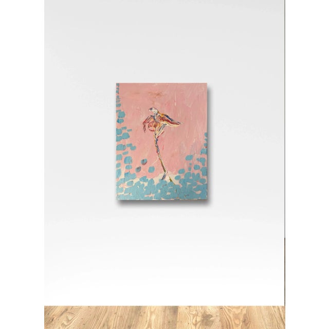 Acrylic painting on canvas by Matthew Izzo Titled "Bloom" 16” x 20” Signed