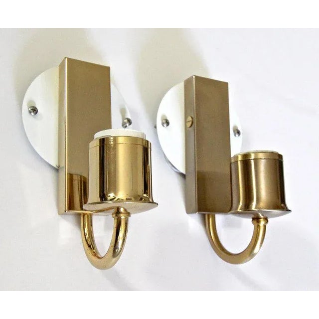 La Murrina Murano White and Clear Glass Leaf Wall Sconces - a Pair For Sale - Image 10 of 13