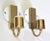 La Murrina Murano White and Clear Glass Leaf Wall Sconces - a Pair For Sale - Image 10 of 13