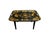 Early 20th Century Tole Tray Coffee Table in Gold and Black with Bird Decoration For Sale - Image 16 of 18