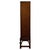Antique English Oak Glazed Display Cabinet, 1900s For Sale - Image 11 of 12