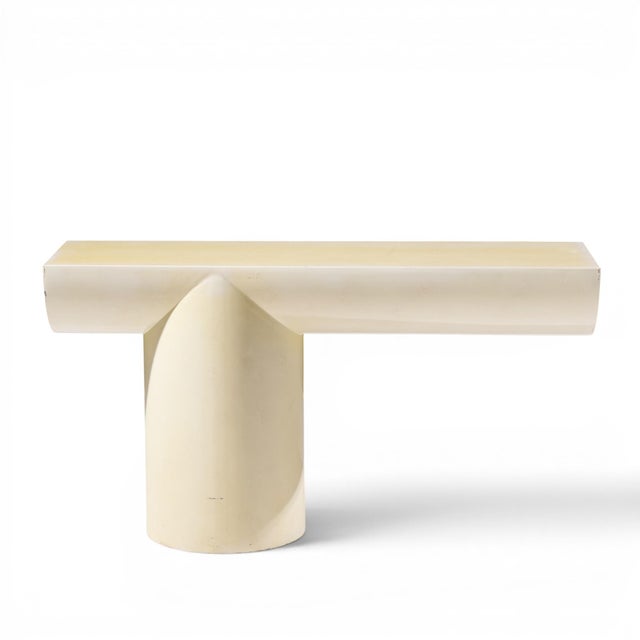J. Wade Beam for Brueton Mid Century "Tee" Console Table This console table measures: 56 wide x 17 deep x 30 inches high...