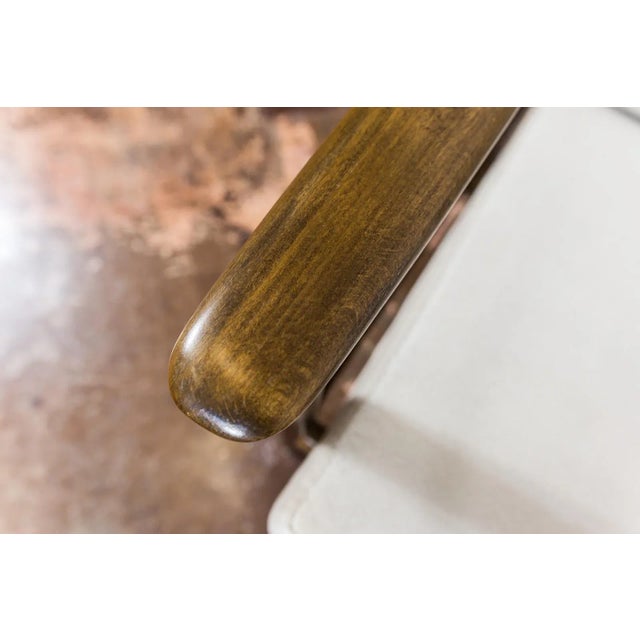 Wood Mid-Century GFM-142 Armchair by Edmund Homa, 1960s For Sale - Image 7 of 13