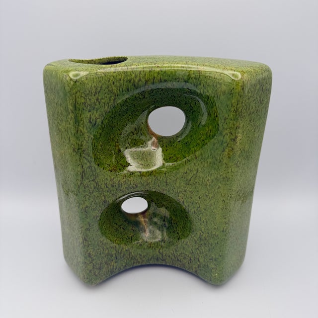 Beige Vase 911 in Ceramic by Roberto Rigon for Bertoncello Ceramiche d´Arte, 1970s For Sale - Image 8 of 14