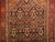 Antique Persian Malayer Gallery Rug, Hand-Knotted Wool, Geometric Pattern, 6x12, Navy & Red For Sale - Image 11 of 14
