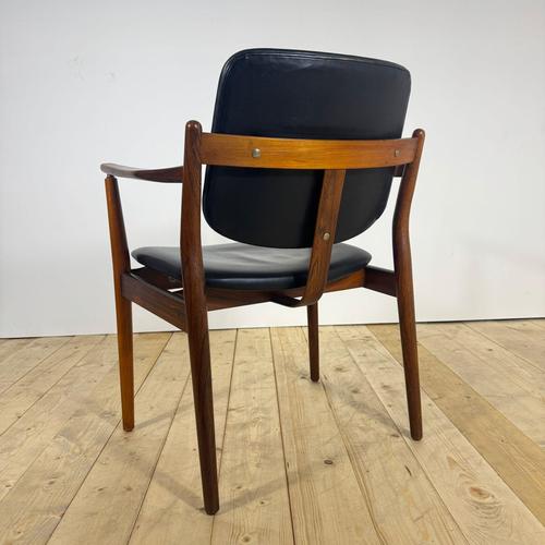 Mid-Century Danish Model 402 Chair in Rosewood by Børge Rammeskov for Sibast Møbler For Sale - Image 5 of 10