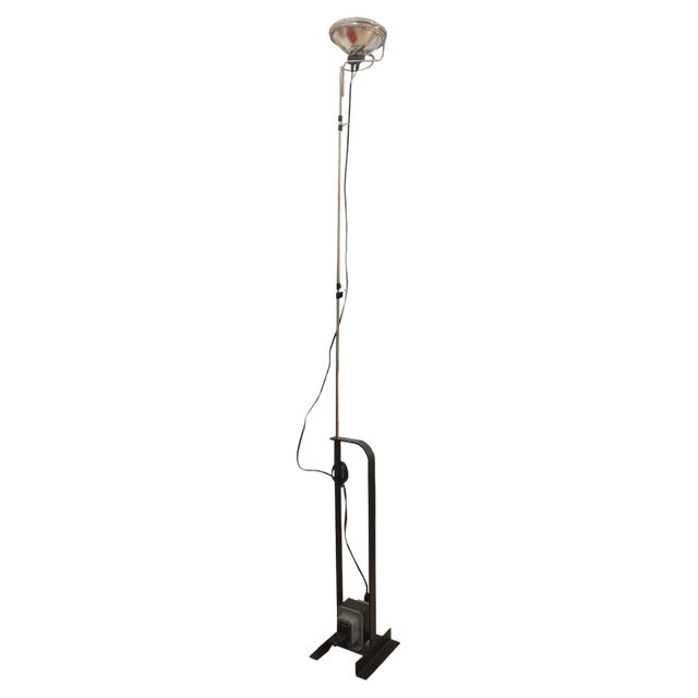 Toio Floor Lamp attributed to Achille Castiglioni for Flos, Italy, 1960s For Sale