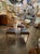 Brown Set of 4 Biedermeier Walnut Side Chairs W/ Scalamandre and Leather Upholstery. For Sale - Image 8 of 9