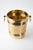 Champagne bucket around 1920s ( Devil motivs ) Brass polished and stove enameled