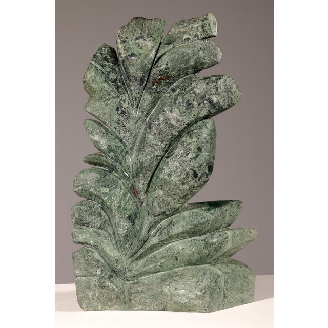 Armando Rosato, Green Carrara Marble Artwork, 1977 For Sale - Image 3 of 11