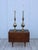 Mid-Century Modern 1950s Patinated Brass Stiffel Table Lamps - a Pair For Sale - Image 3 of 10