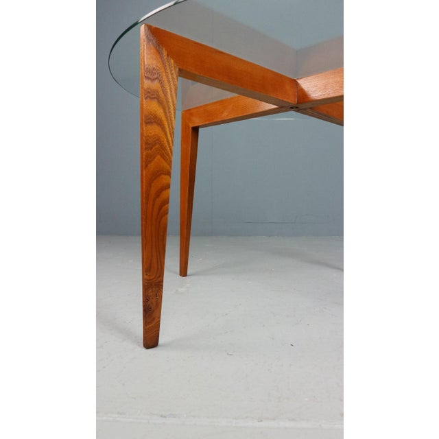 1950s Coffee Table in Oak by Gio Ponti for Isa Bergamo, 1957 For Sale - Image 5 of 18