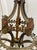 Gothic Antique Lighting 1920s Chandelier French Gothic Crest Sheild by Lincoln For Sale - Image 3 of 9