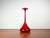 Vintage German Red Glass Solifleur Vase by Cari Zalloni for WMF, 1970s For Sale - Image 16 of 16