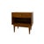 Vintage Mid-Century Modern Walnut Nightstand Dovetailed Drawers. For Sale - Image 4 of 8