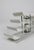 Italian Postmodern Wall Sconces in Layered Metal, 1970s, Set of 2 For Sale - Image 12 of 15