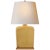 Thomas O'Brien by Visual Comfort Signature Mimi Table Lamp in Light Honey with Natural Paper Shade For Sale
